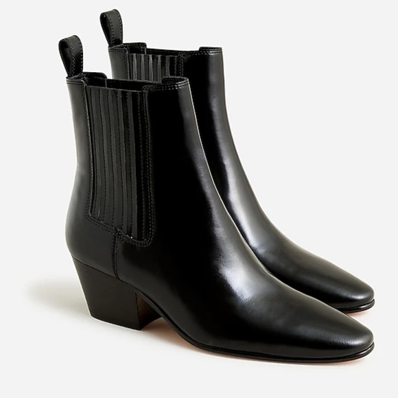 NWT 👢J. Crew Piper leather ankle boots size 9 - Picture 1 of 7